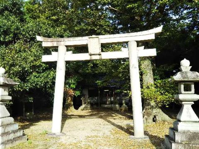 奈良県天理市庵治町勝楽寺前 伊勢降神社 (女神)の写真2