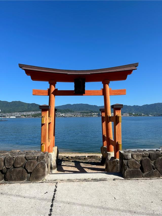 長浜神社(厳島神社摂社)の参拝記録9