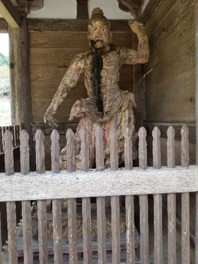 兵庫県三田市下槻瀬678 蓮花寺　仁王門の写真2