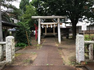 神明神社の参拝記録(笹だんごさん)