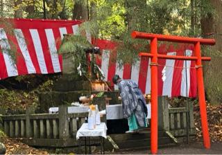 紅葉稲荷社の参拝記録(竜胆の花さん)