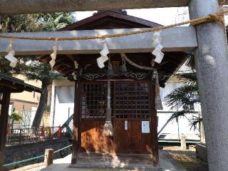 厳島神社（鮫洲八幡神社境内）の参拝記録(りゅうじさん)