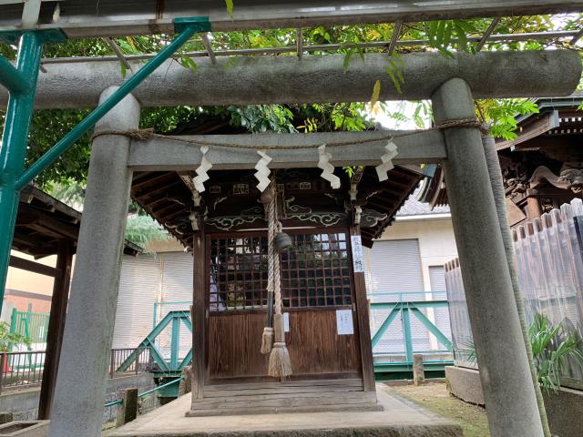 厳島神社（鮫洲八幡神社境内）の参拝記録(金髪しんちゃんさん)