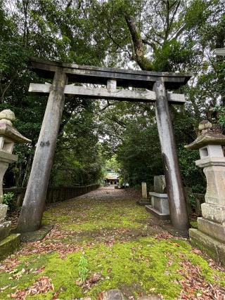 穂北神社の参拝記録(ほちさん)