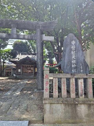 中曽根天祖神社の参拝記録(まーさんさん)