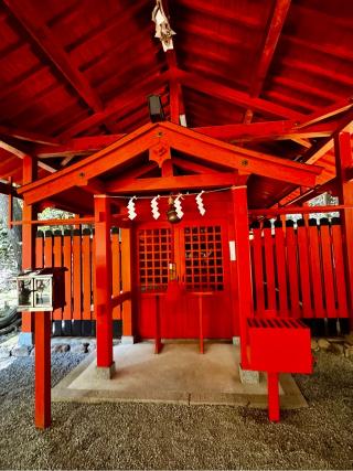長山稲荷社(橿原神宮境外末社)の参拝記録(さくらさん)