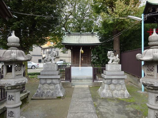 東京都大田区北糀谷1-22-10 諏訪神社（子安八幡神社境内）の写真1