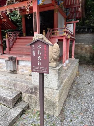 水若宮社（石清水八幡宮境内社）の参拝記録(⛩️🐍🐢まめ🐢🐍⛩️さん)