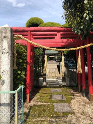 玉光稲荷神社の参拝記録(あくんさん)
