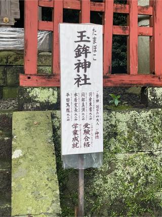 玉鉾神社（静岡浅間神社境内社）の参拝記録(こうさん)