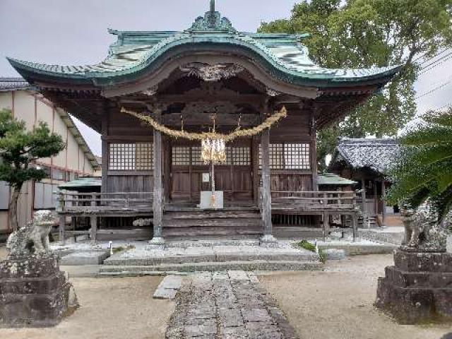 福岡県柳川市三橋町蒲船津9 熊野神社の写真1