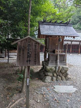 豊受大神宮(秩父神社境内社)の参拝記録(まーさんさん)