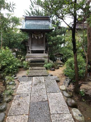 厳島社（葛飾八幡宮境内）の参拝記録(こーちんさん)