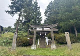 菱野健功神社の参拝記録(竜胆の花さん)