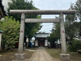 牛込柳町天祖神社の参拝記録(忍さん)