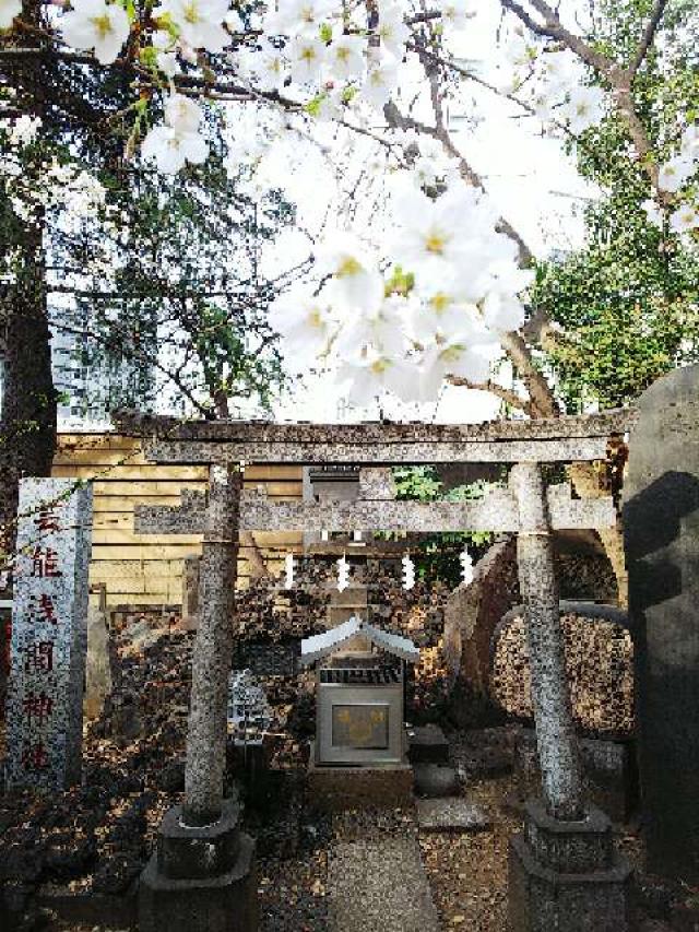 東京都新宿区新宿5-17-2 芸能浅間神社（花園神社）の写真3
