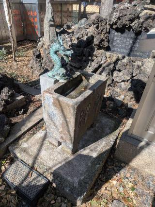 芸能浅間神社(花園神社境内社)の参拝記録(はくすみさん)