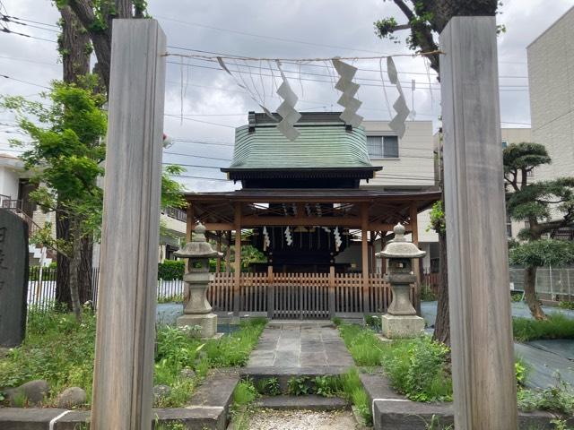 南千住日枝神社の参拝記録(忍さん)