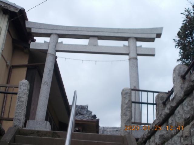 東京都大田区南馬込4-13-24 中井谷熊野神社の写真1