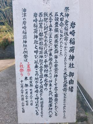 岩崎稲荷神社の参拝記録( 14th moonさん)