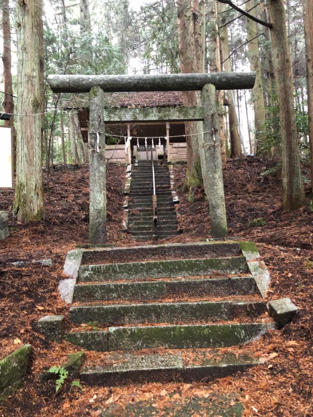 長野県下伊那郡阿智村智里2071 大平神社の写真1