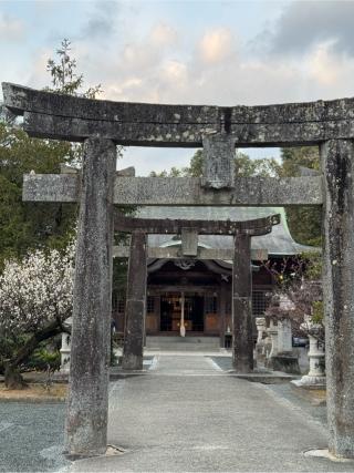 老松神社の参拝記録(みほさん)