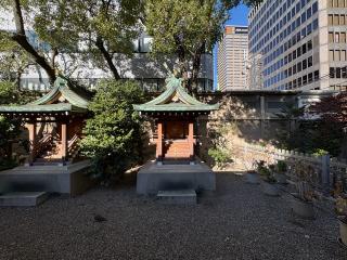相殿神社（坐摩神社境内社）の参拝記録(ととるしさん)