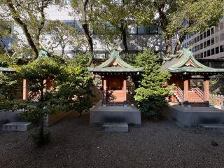 天満宮（坐摩神社境内社）の参拝記録(ととるしさん)