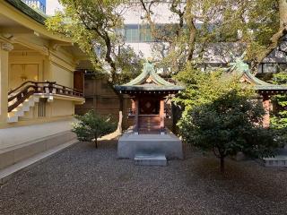 繊維神社（坐摩神社境内社）の参拝記録(ととるしさん)