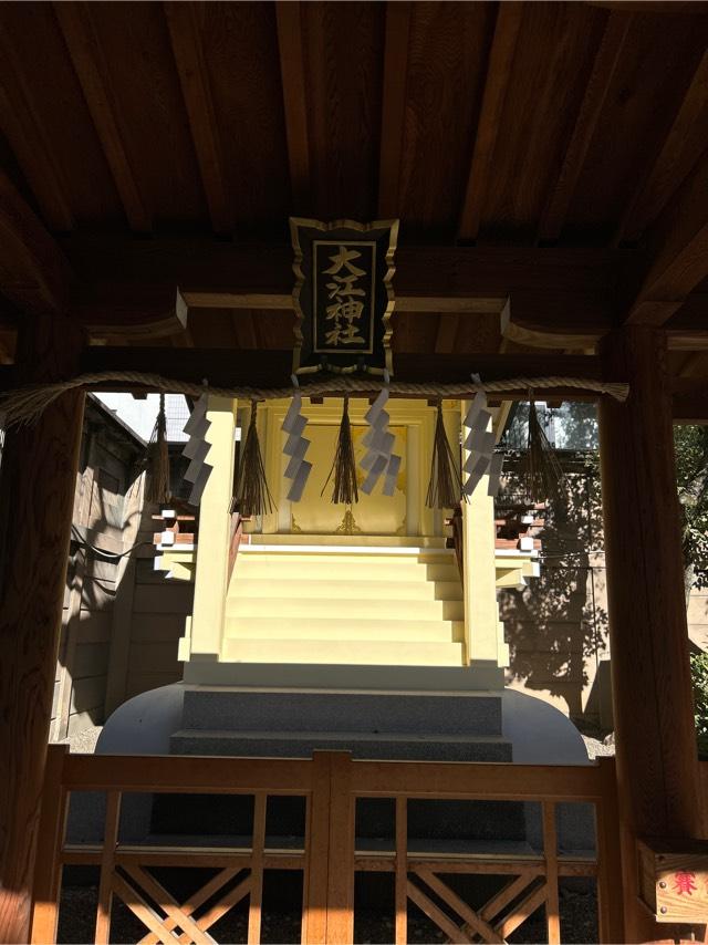 大江神社（坐摩神社境内社）の参拝記録6