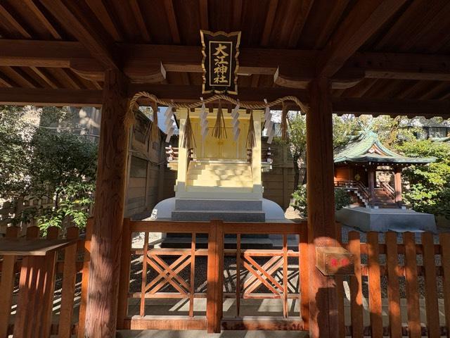 大阪府大阪市中央区久太郎町4丁目渡辺3号 大江神社（坐摩神社境内社）の写真6