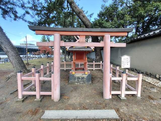 奈良県奈良市登大路町 拍子神社の写真2