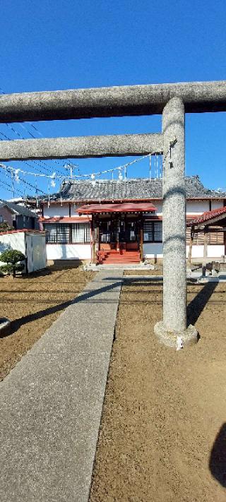神明神社の参拝記録(まーぼーさん)