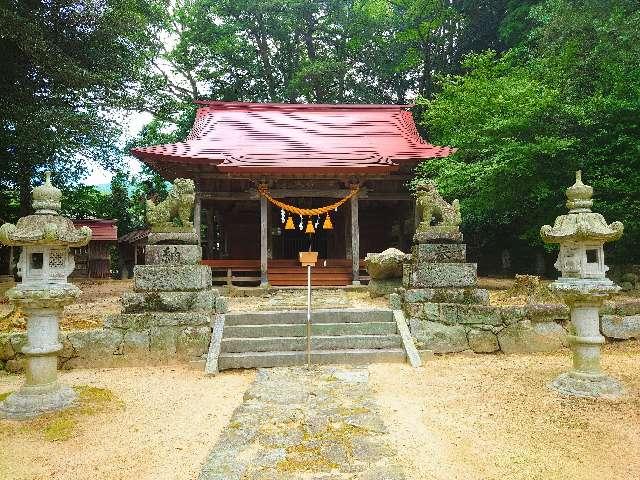 砥上神社(中津屋神社)の参拝記録2