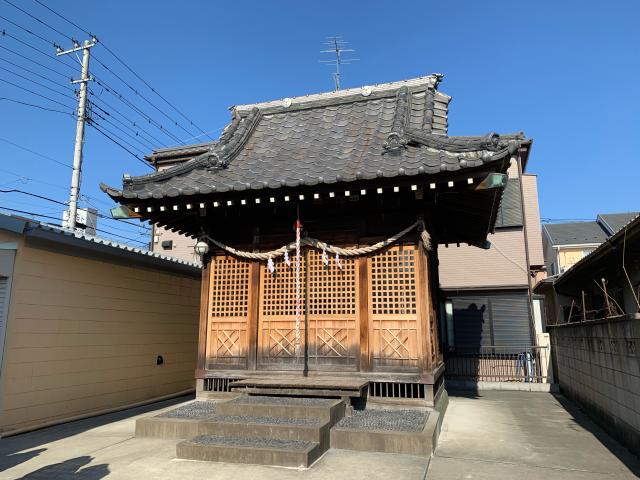 東京都足立区椿2-10-4 椿日枝神社の写真1