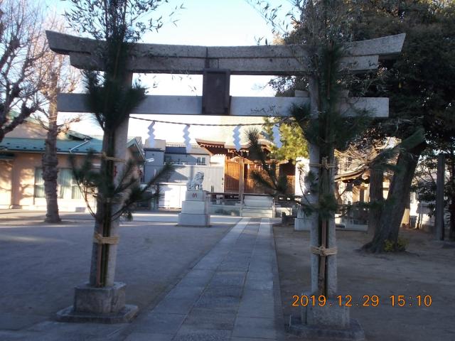 東京都足立区谷在家2-16-17 谷在家赤城神社の写真2