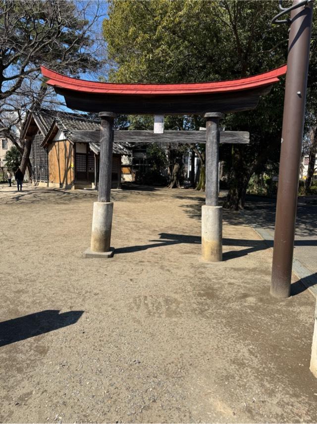 舎人諏訪神社の参拝記録1