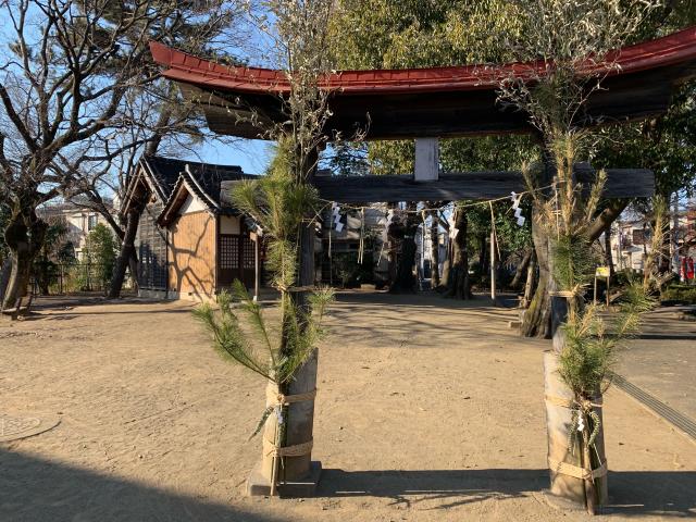 東京都足立区舎人2-15 舎人諏訪神社の写真1