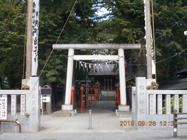 東京都足立区東伊興2-12-7 伊興氷川神社の写真2