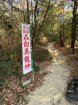 白美龍神社の参拝記録(シンヤさん)