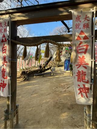 白美龍神社の参拝記録(シンヤさん)