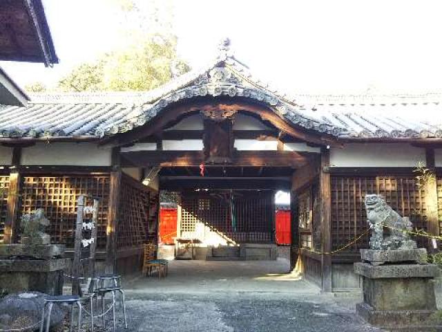 奈良県大和郡山市植槻町5-2 植槻八幡神社の写真1