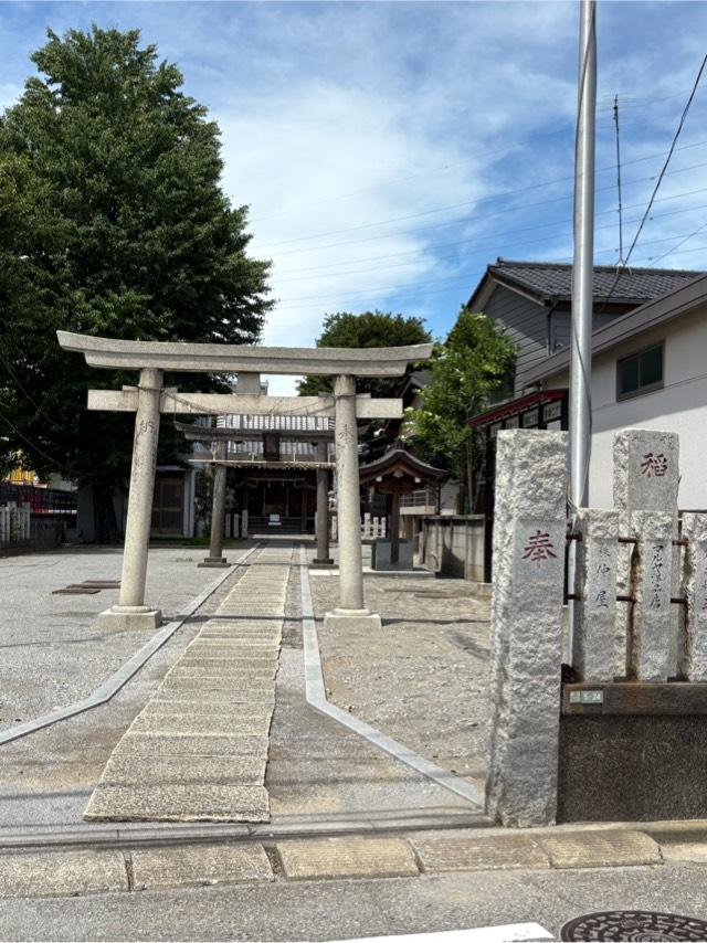 北三谷稲荷神社(田中稲荷神社)の参拝記録1