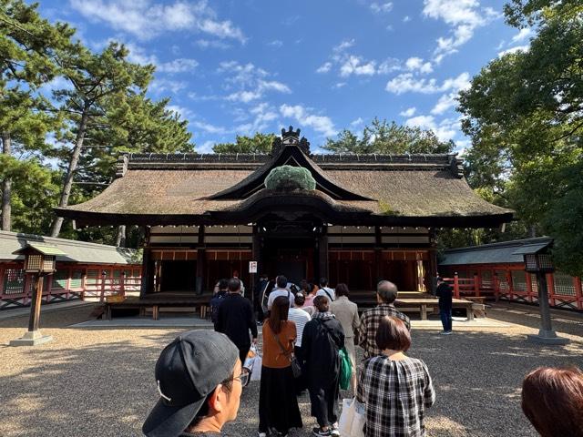 住吉大社　第一本宮の参拝記録8