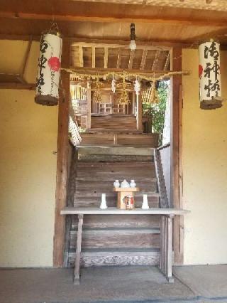 上坊神社の参拝記録(ろかずさん)