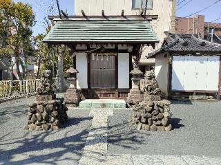 東葛西八雲神社の参拝記録(たぬきさん)