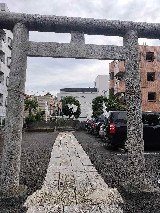 東葛西稲荷・八幡神社の参拝記録(たぬきさん)