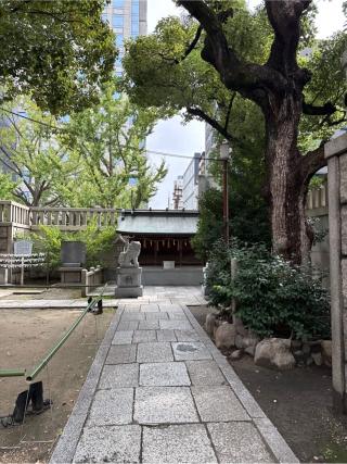 十四柱相殿神社（難波神社末社）の参拝記録(⛩️🐍🐢まめ🐢🐍⛩️さん)