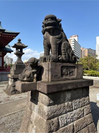 小松川神社の参拝記録(⛩️🎠🐢まめ🐢🎠⛩️さん)