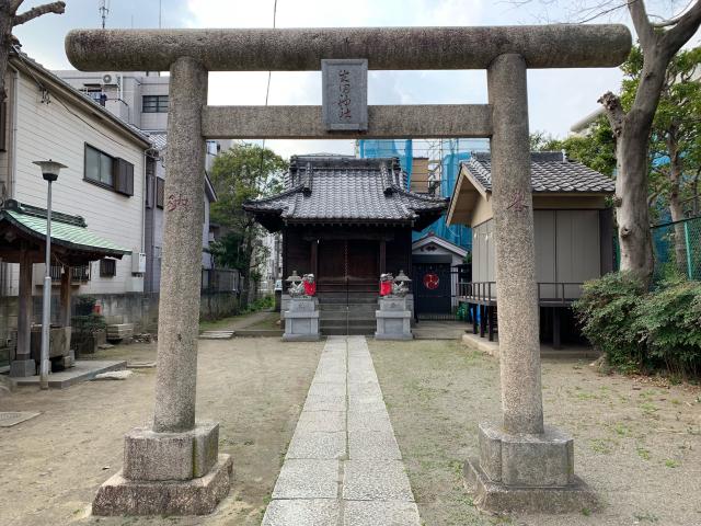 東京都江東区東砂3-17 生田神社の写真1